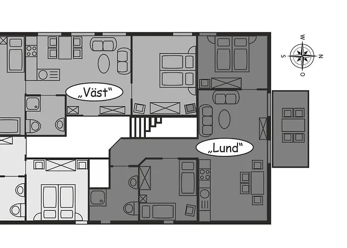 Apartamento 1 -lund, Mit Balkon- *